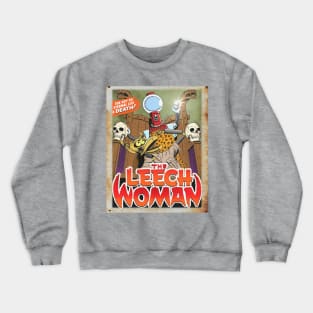 Mystery Science Rusty Barn Sign 3000 - The Leech Woman Crewneck Sweatshirt